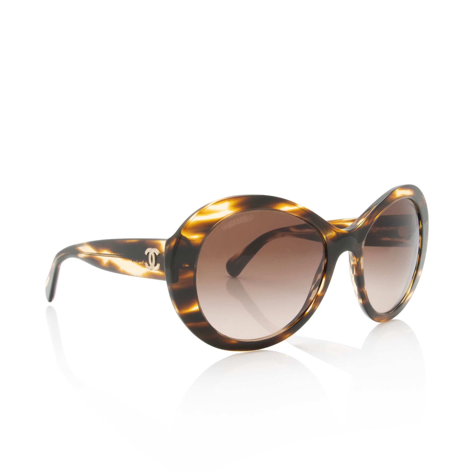 Chanel CC Round Sunglasses