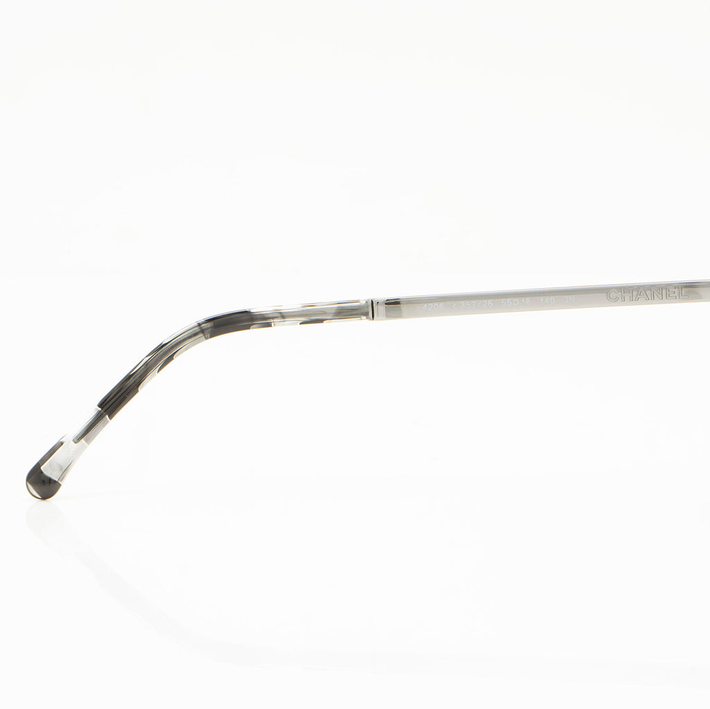 Chanel CC Round Sunglasses