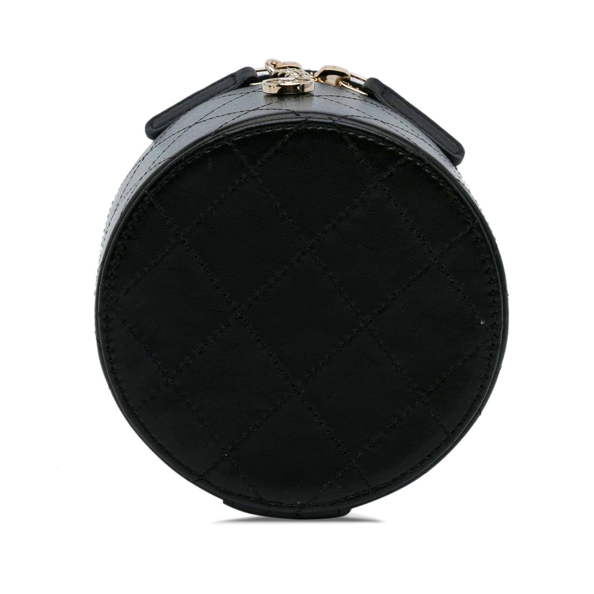 Chanel CC Round Vanity Bag