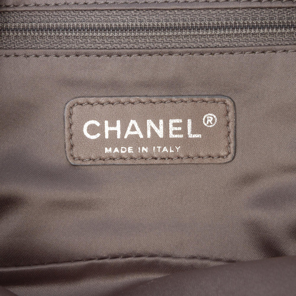 Chanel CC Satin Bow Clutch with Chain