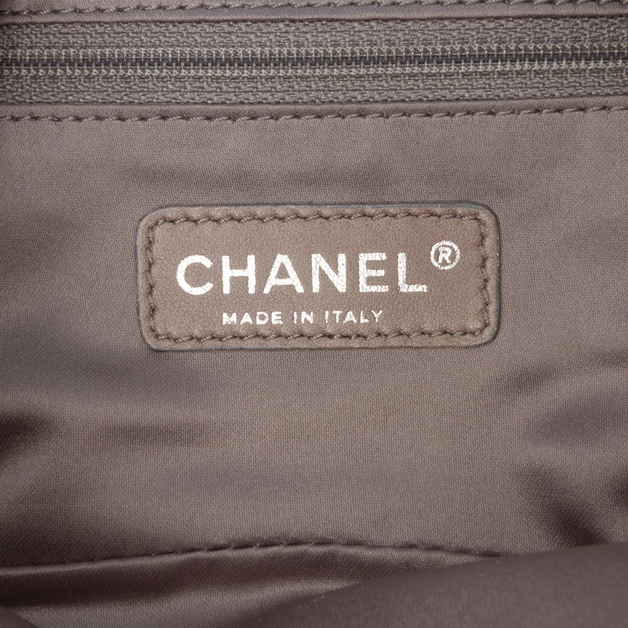 Chanel CC Satin Bow Clutch with Chain