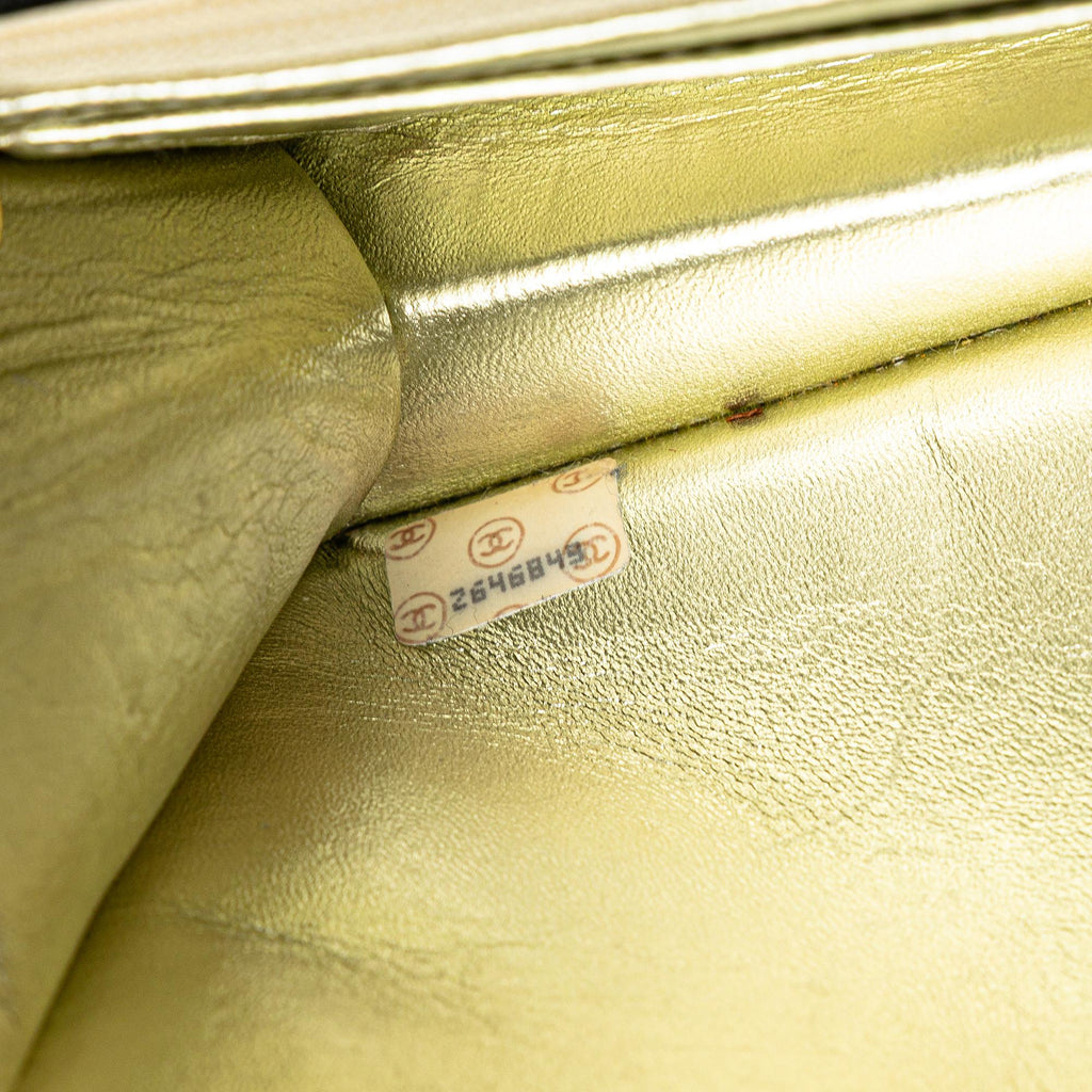 Chanel CC Satin Flap Clutch
