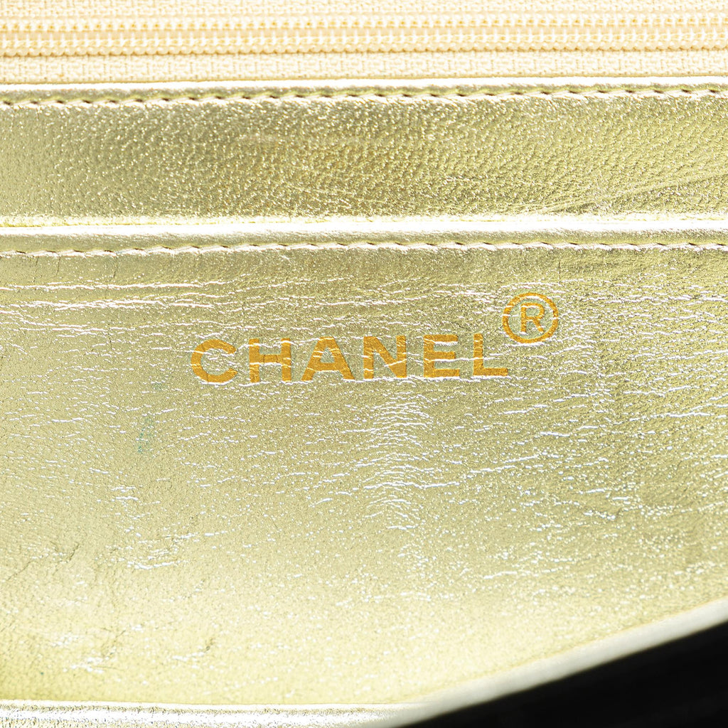 Chanel CC Satin Flap Clutch