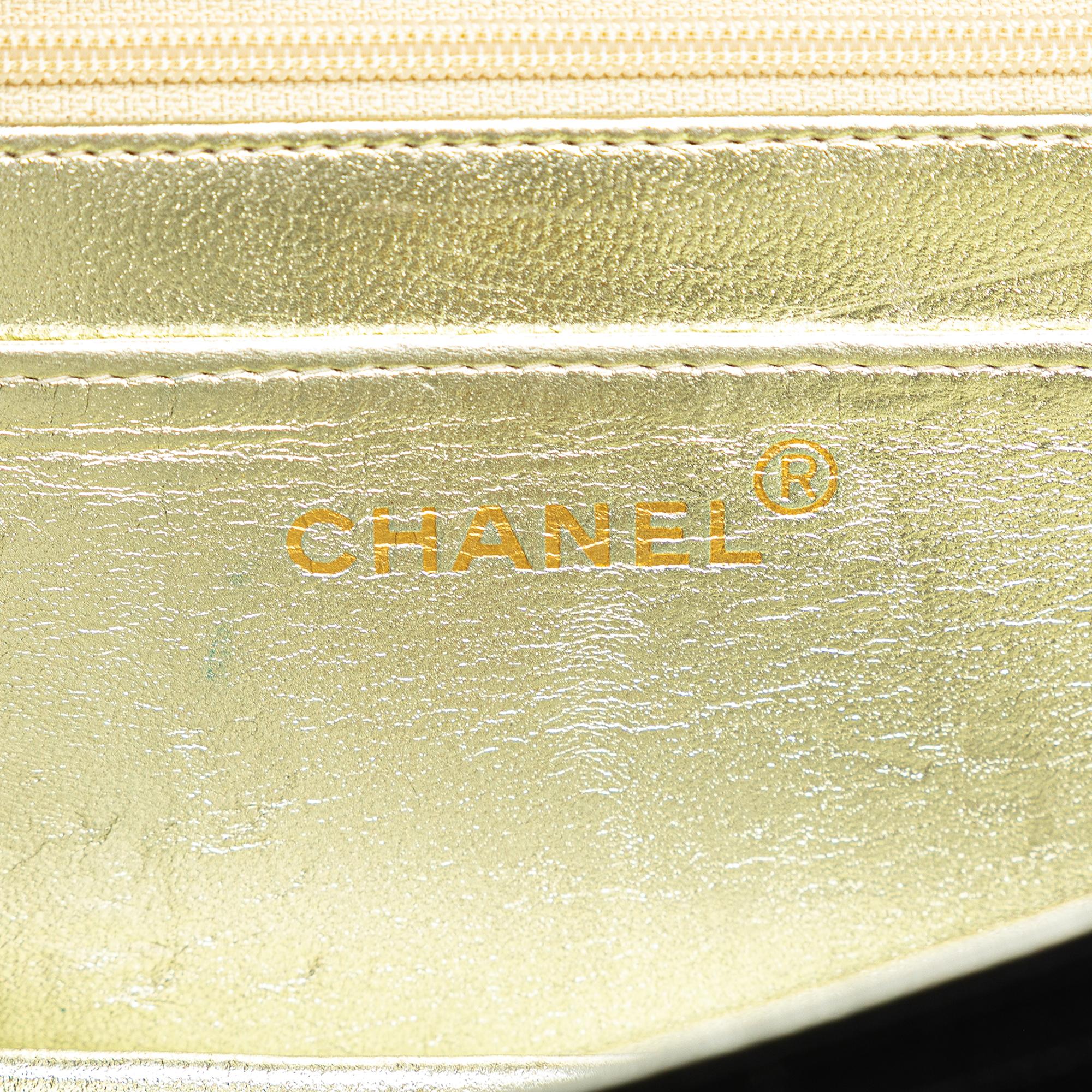 Chanel CC Satin Flap Clutch
