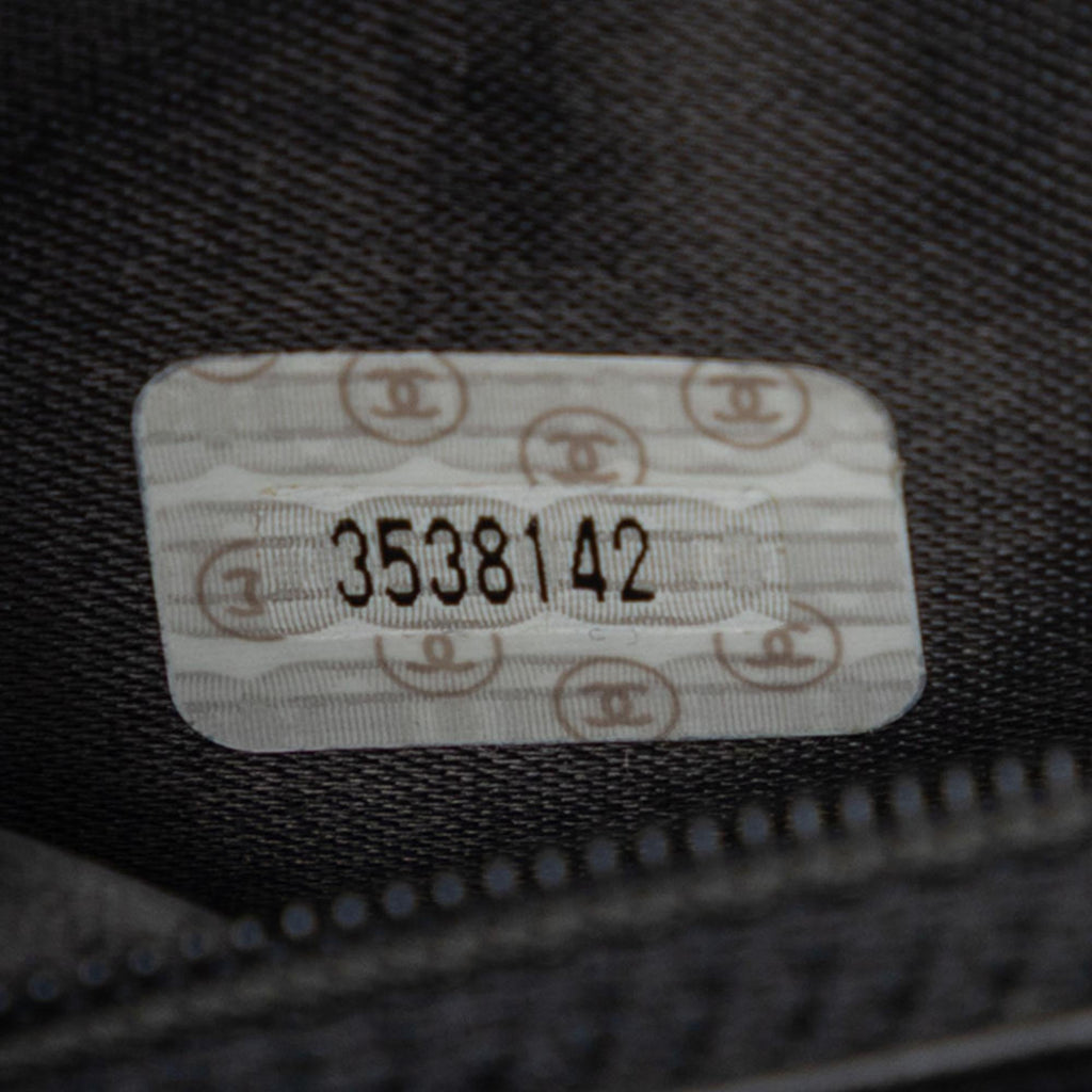 Chanel CC Stitched Calfskin Turnlock Vanity Case