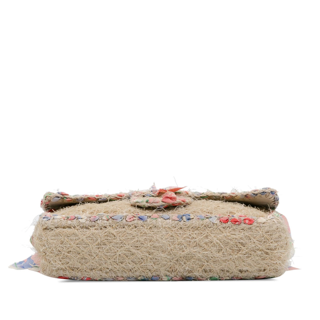 Chanel CC Straw Country Flap