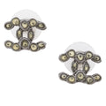 Chanel CC Stud Earrings (SHF-20236)