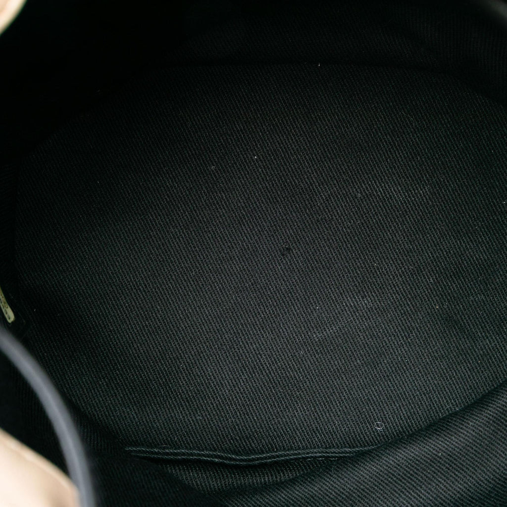 Chanel CC Suede Wild Stitch Bucket Bag