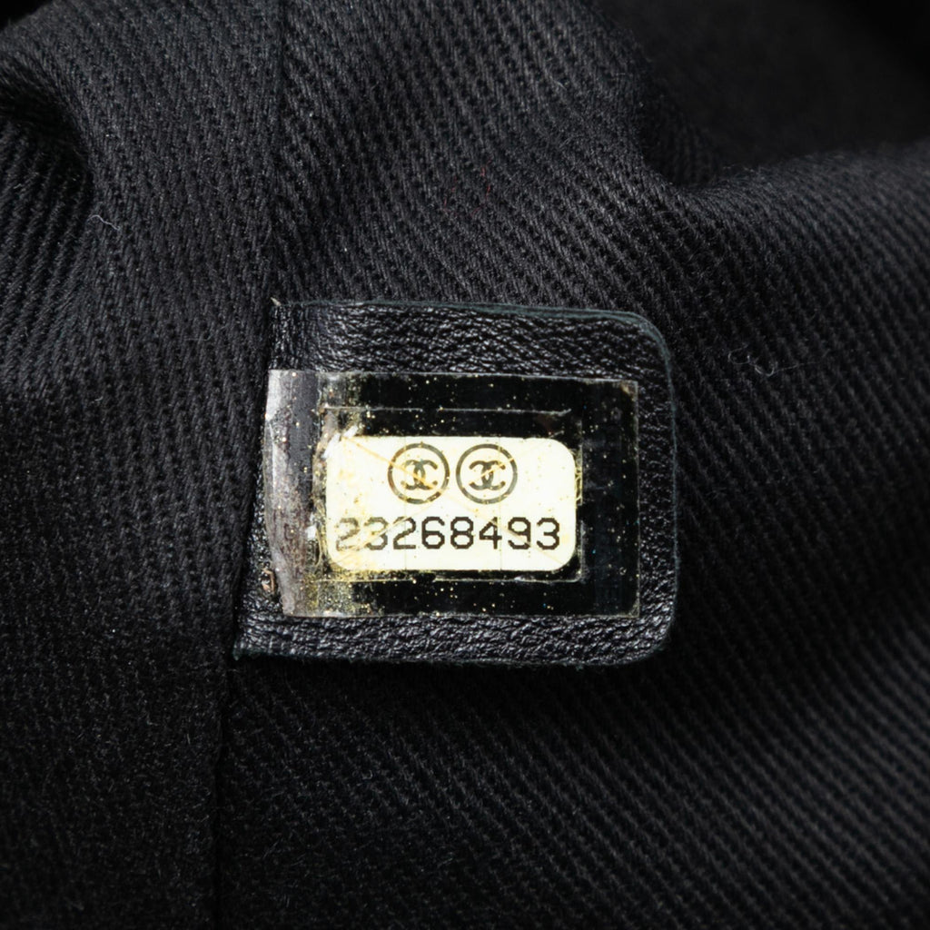 Chanel CC Suede Wild Stitch Bucket Bag