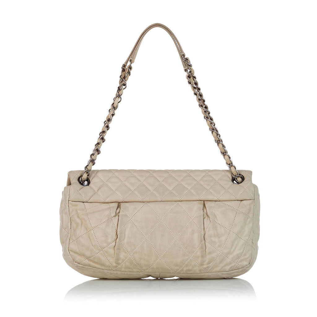 Chanel CC Timeless Lambskin Leather Single Flap Bag (SHG-27291)
