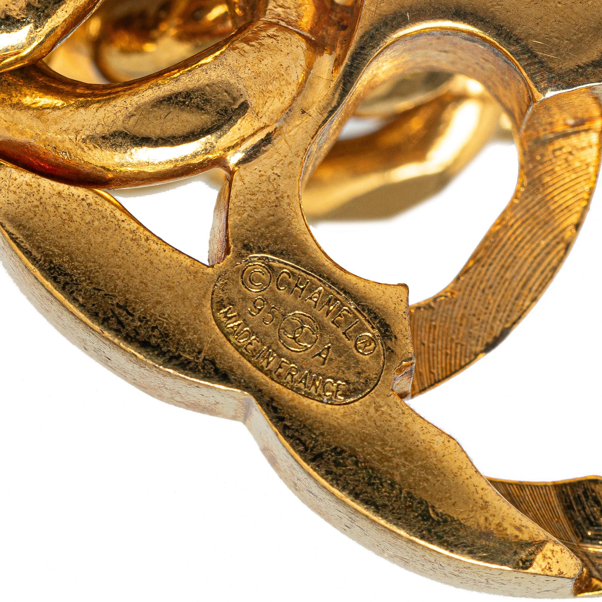 Chanel CC Turnlock Chain Bracelet (SHG-b6B4kT)