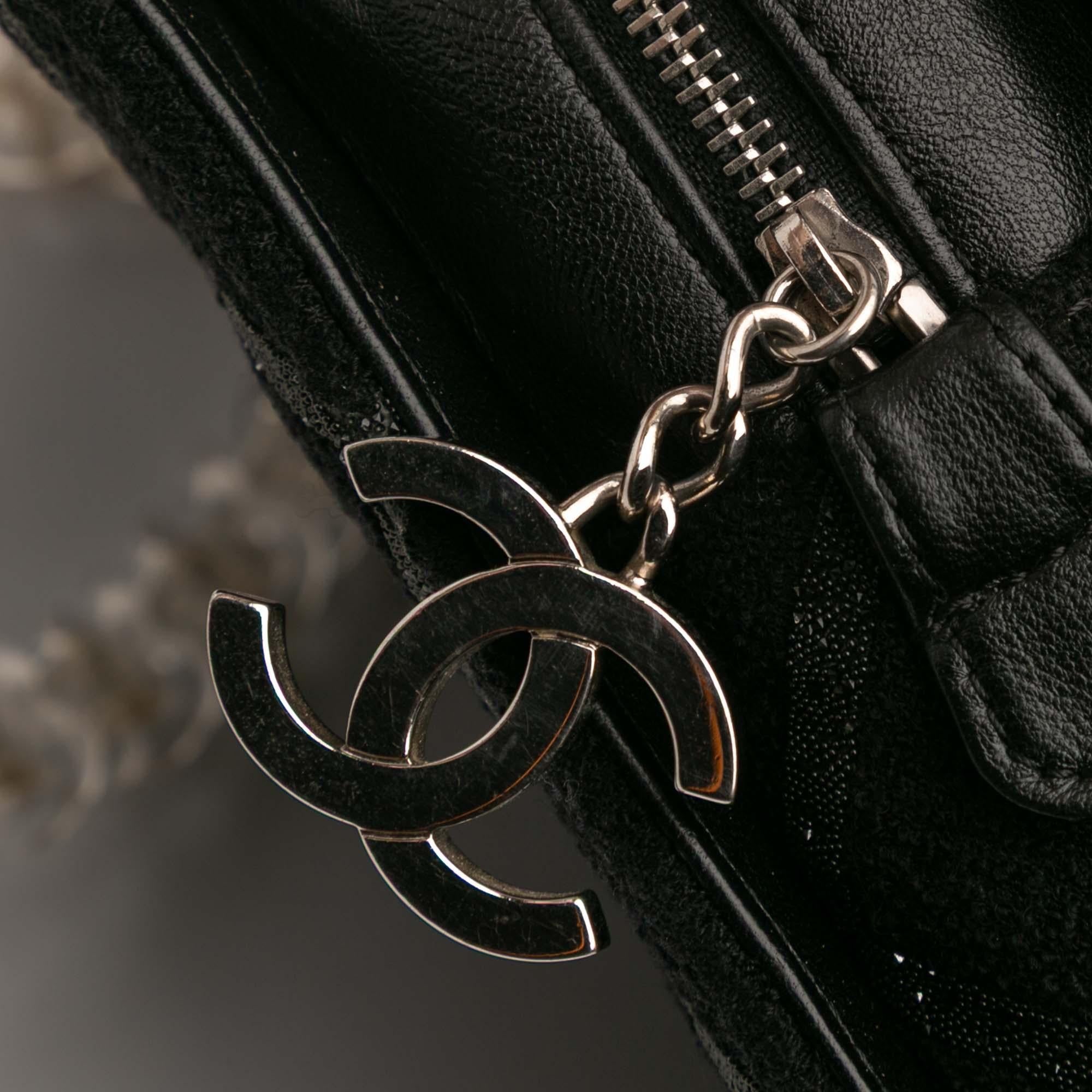 Chanel CC Tweed Chain Fantasy Crossbody