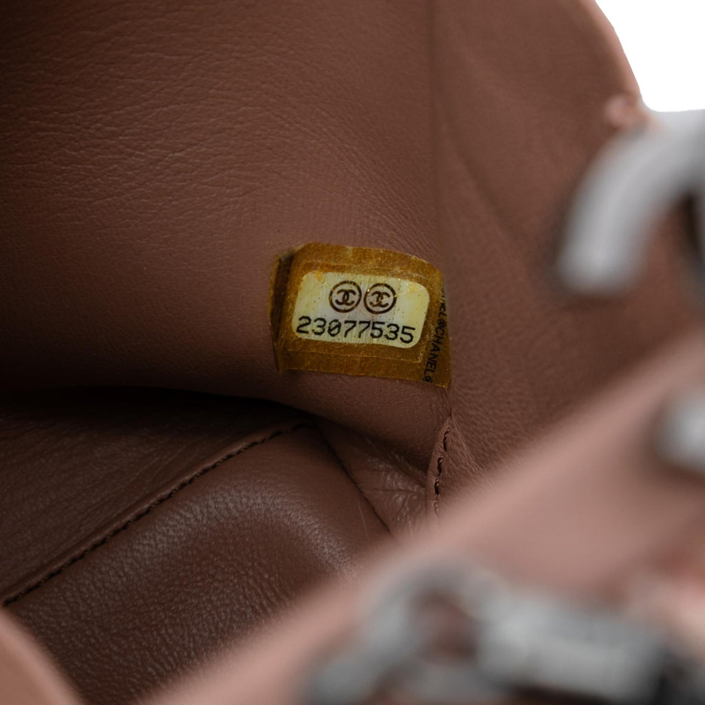Chanel CC Tweed Chain Vertical Box Crossbody
