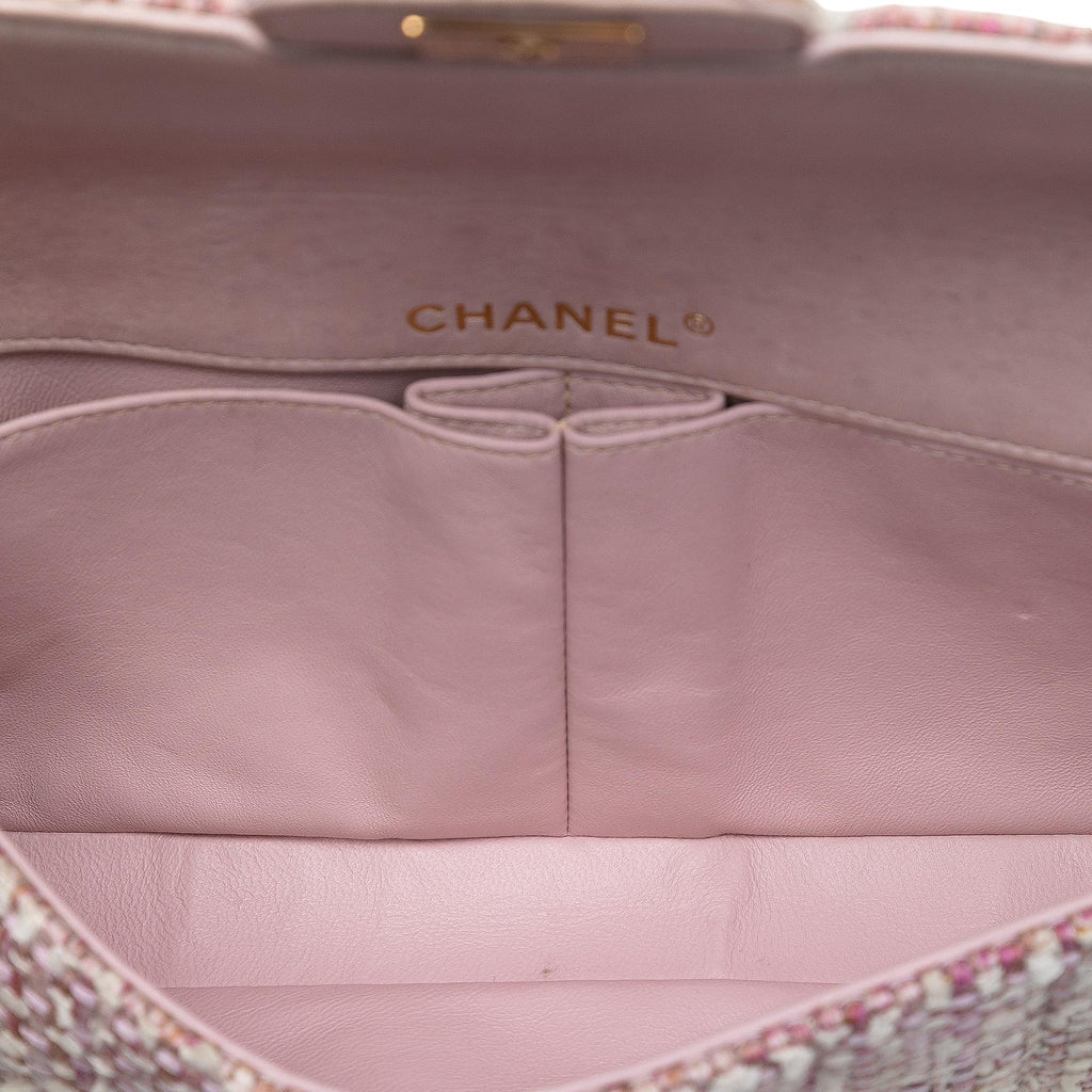 Chanel CC Tweed East West Flap