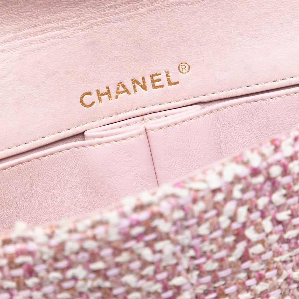 Chanel CC Tweed East West Flap