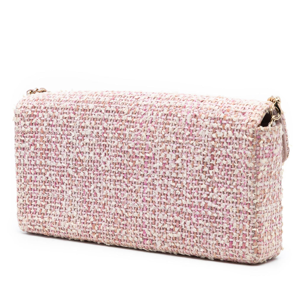 Chanel CC Tweed East West Flap