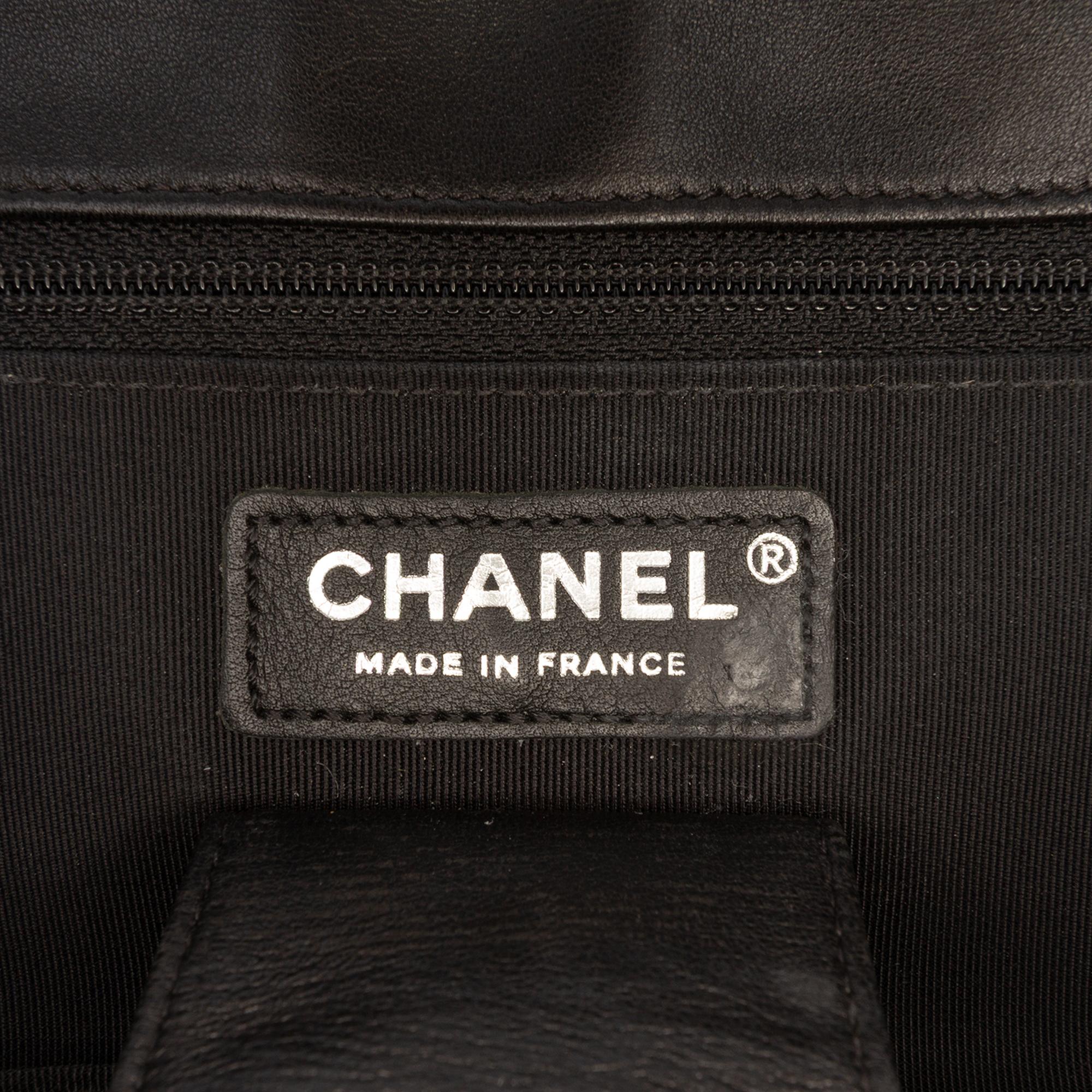 Chanel CC Tweed Paint Splatter Flap