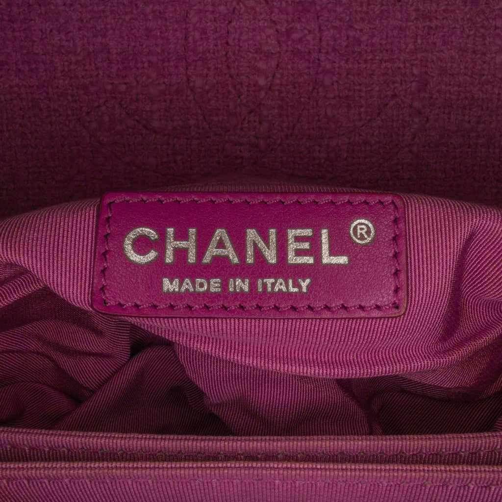 Chanel CC Tweed Shoulder Bag (SHG-8aH1NE)
