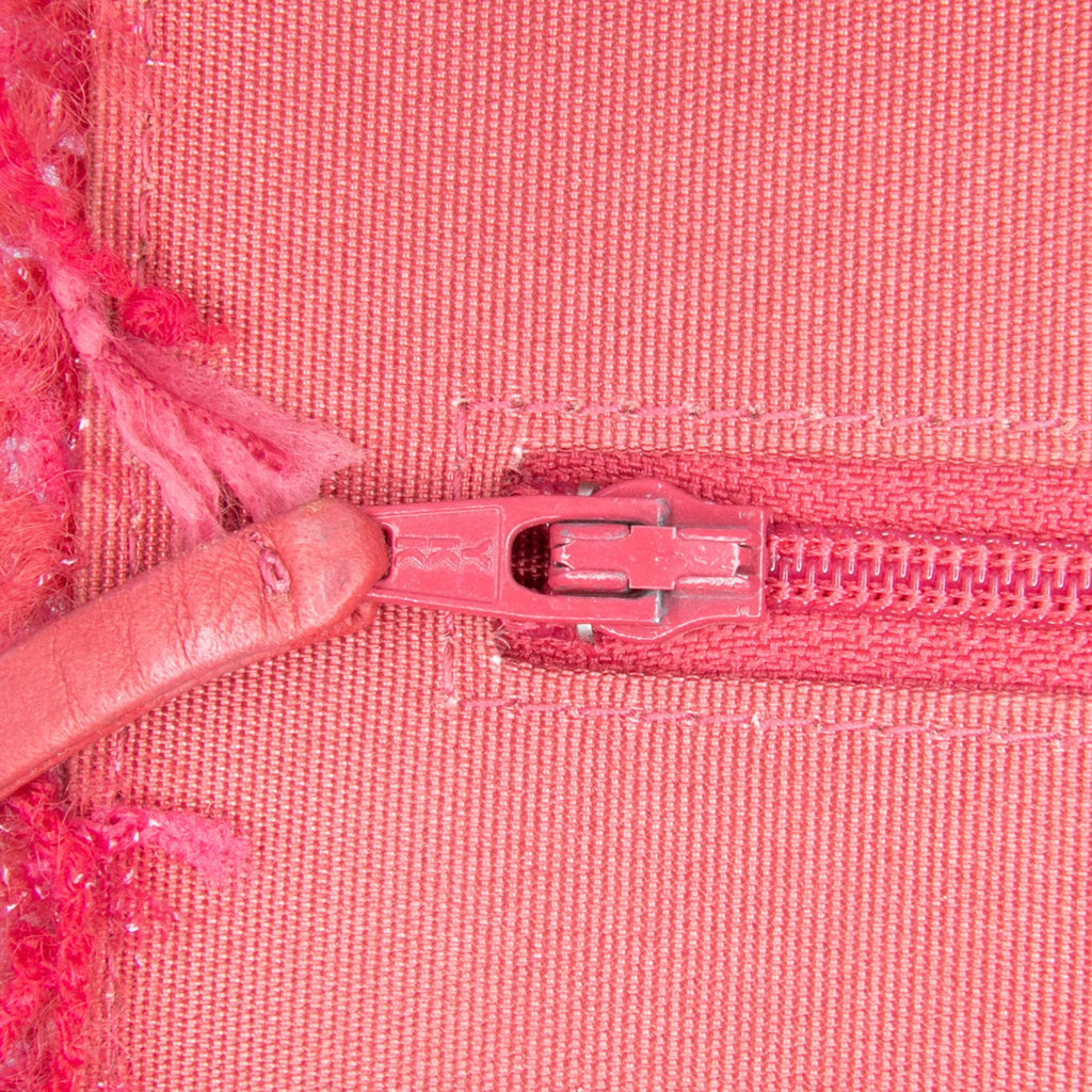 Chanel CC Tweed Wallet On Chain