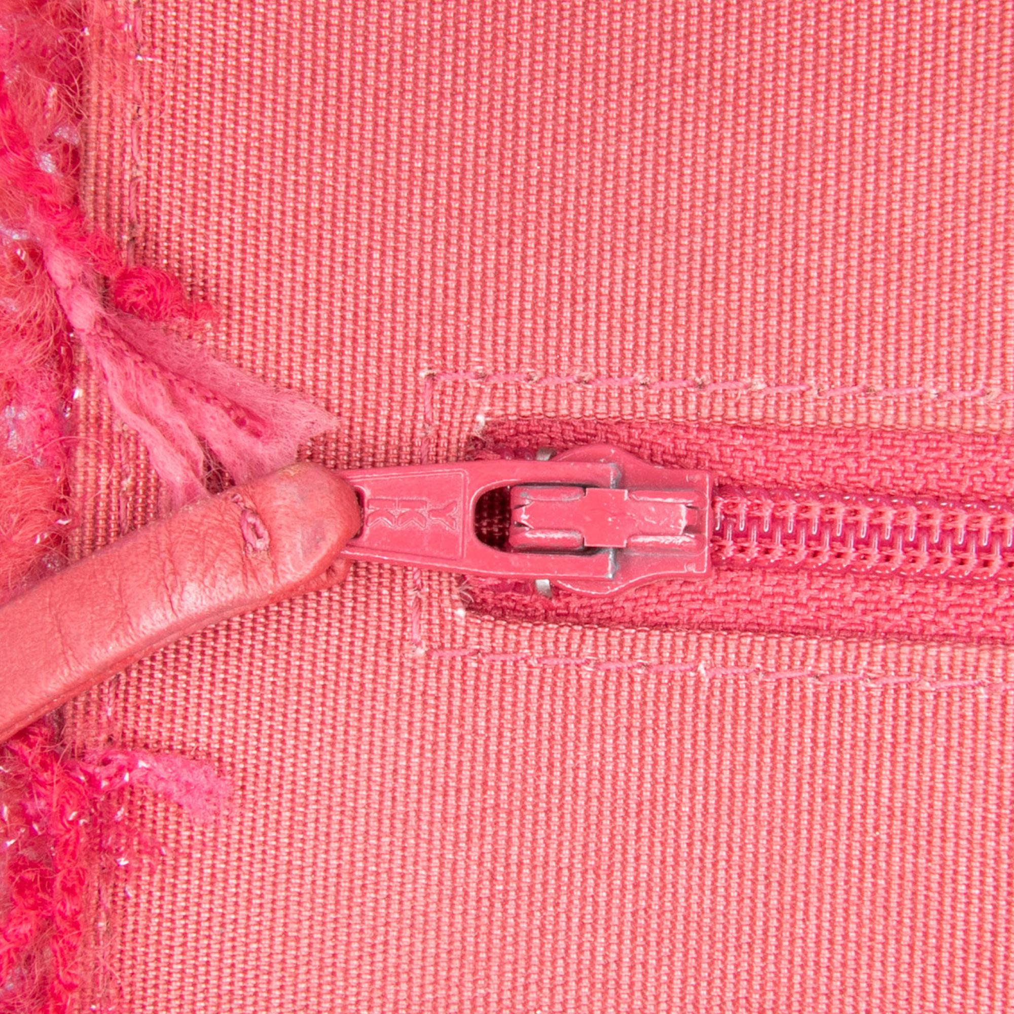 Chanel CC Tweed Wallet On Chain