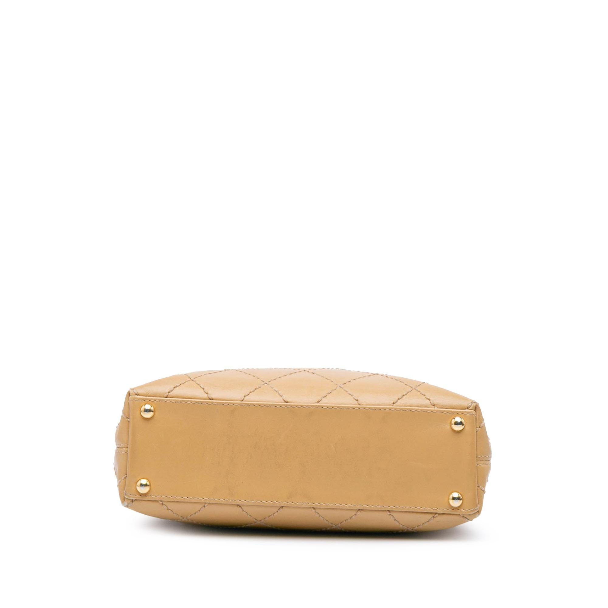 Chanel CC Wild Stitch Calfskin Handbag