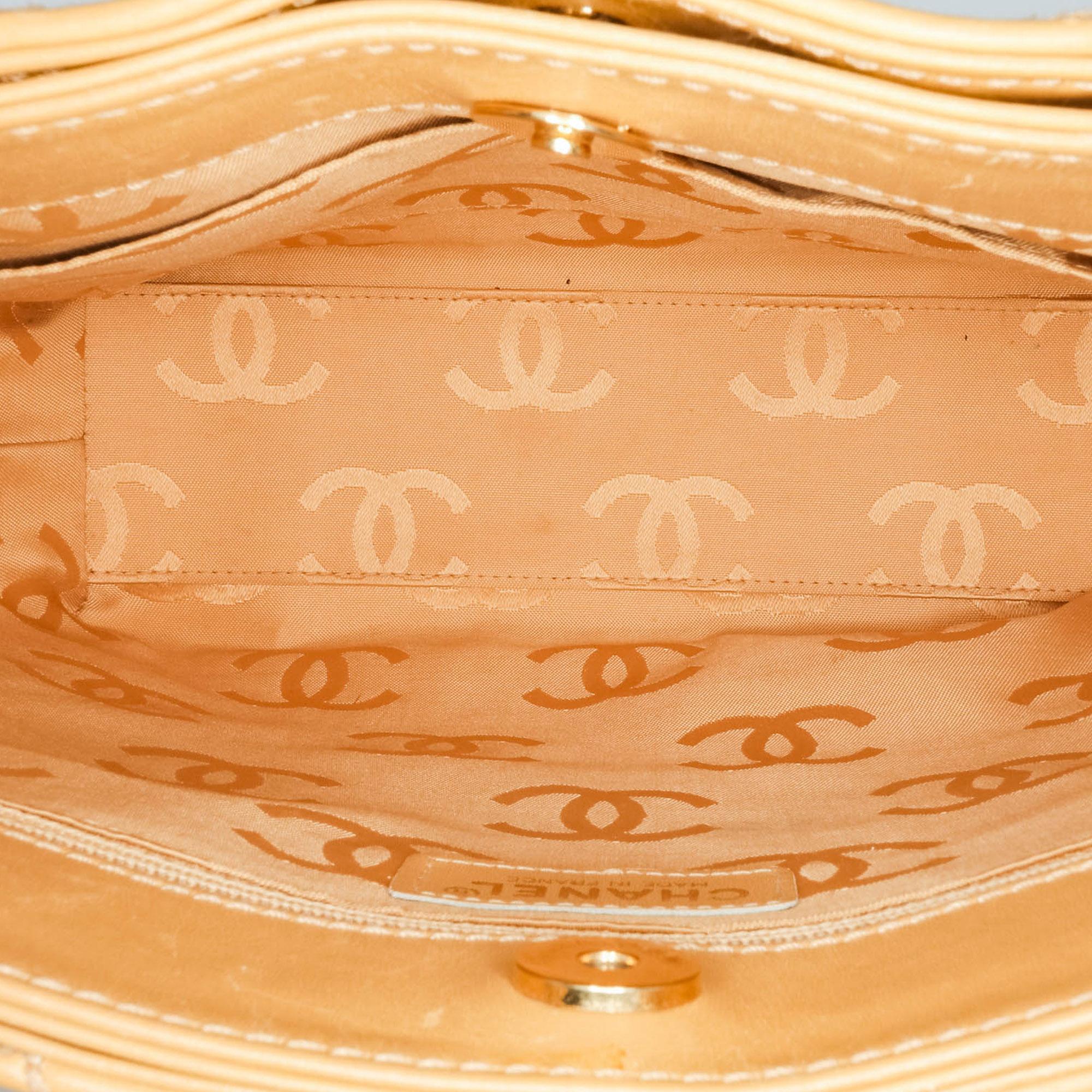 Chanel CC Wild Stitch Calfskin Handbag