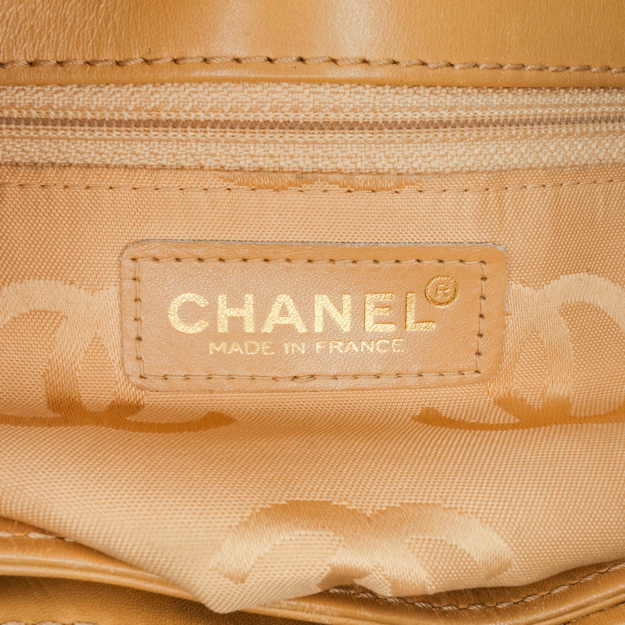 Chanel CC Wild Stitch Calfskin Handbag