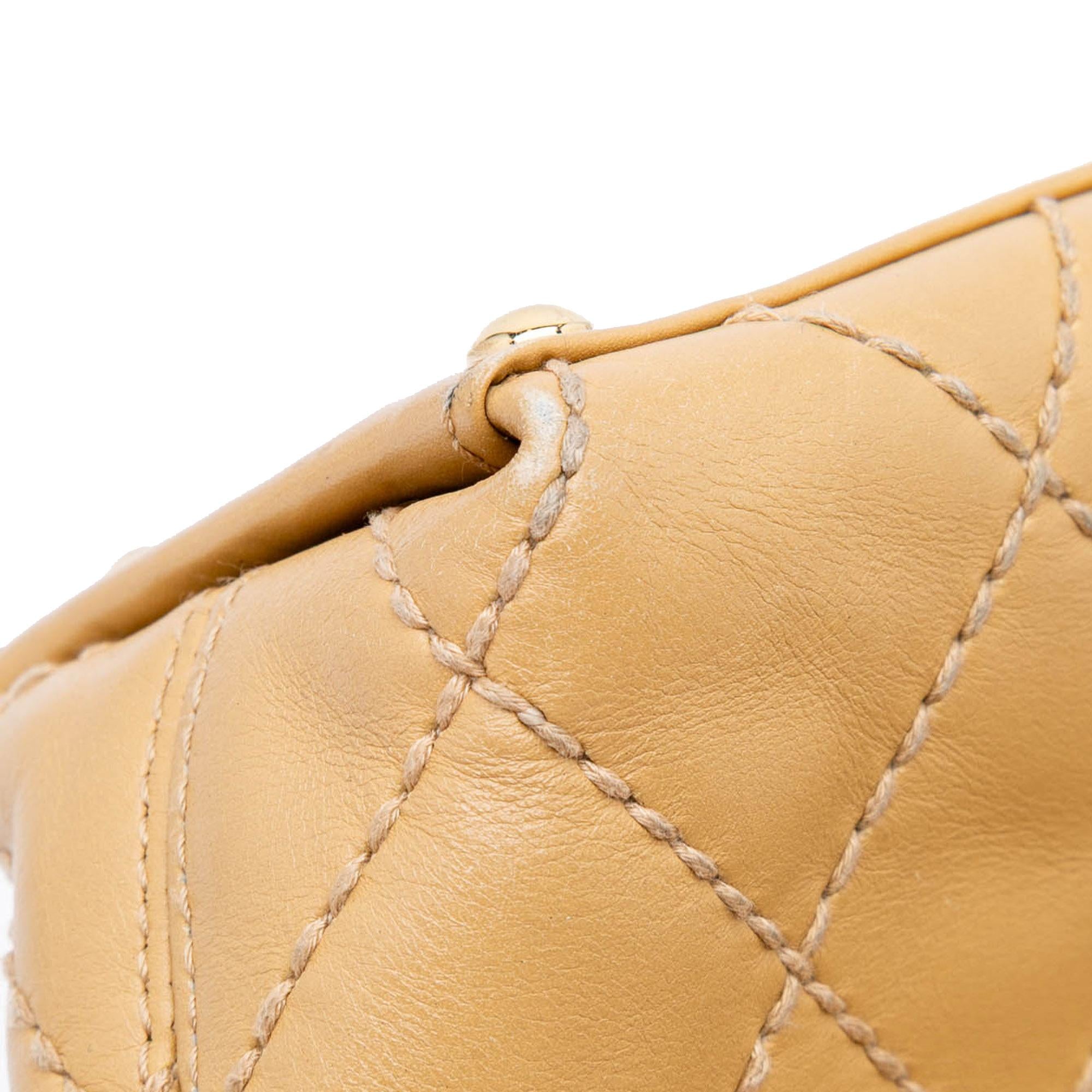 Chanel CC Wild Stitch Calfskin Handbag