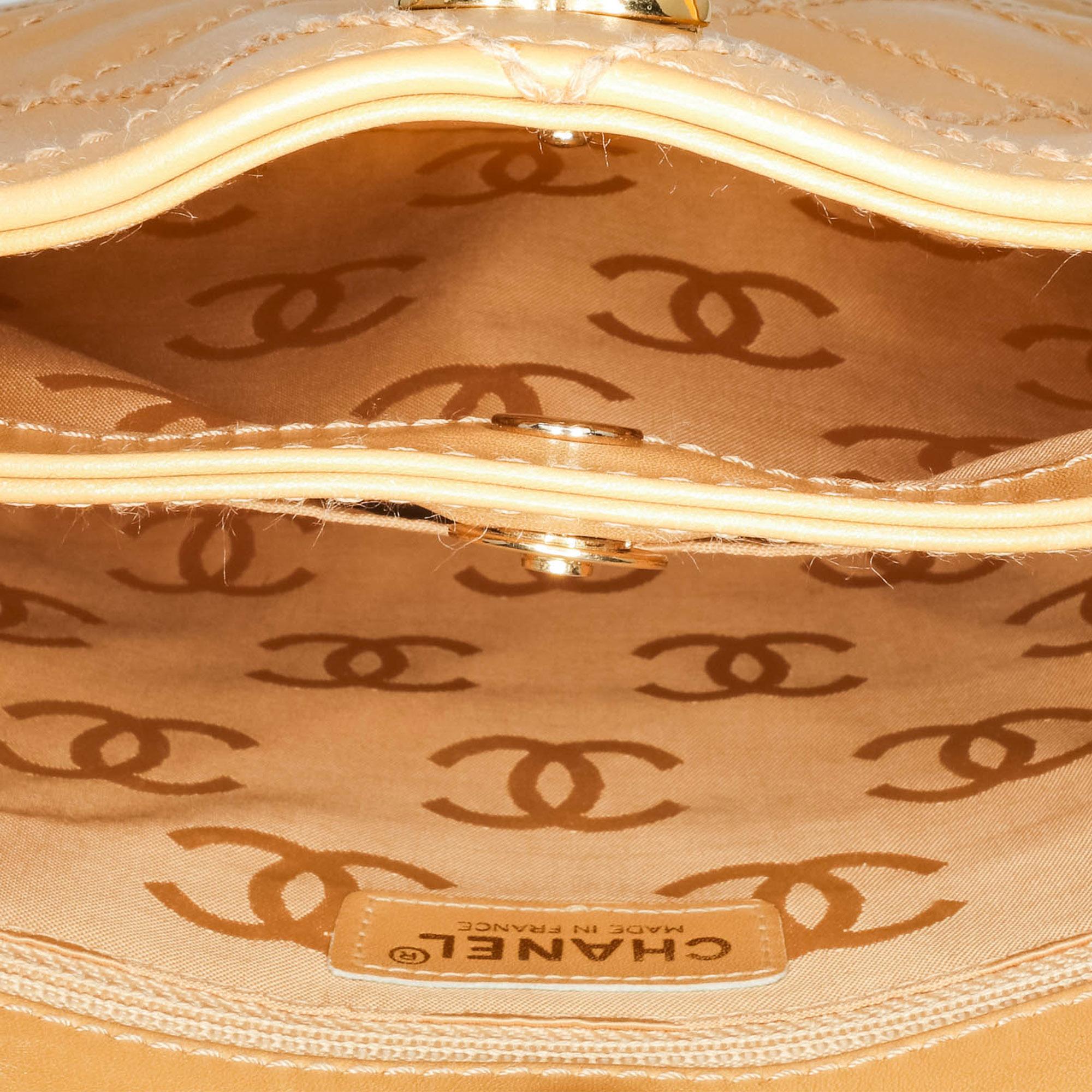 Chanel CC Wild Stitch Calfskin Handbag
