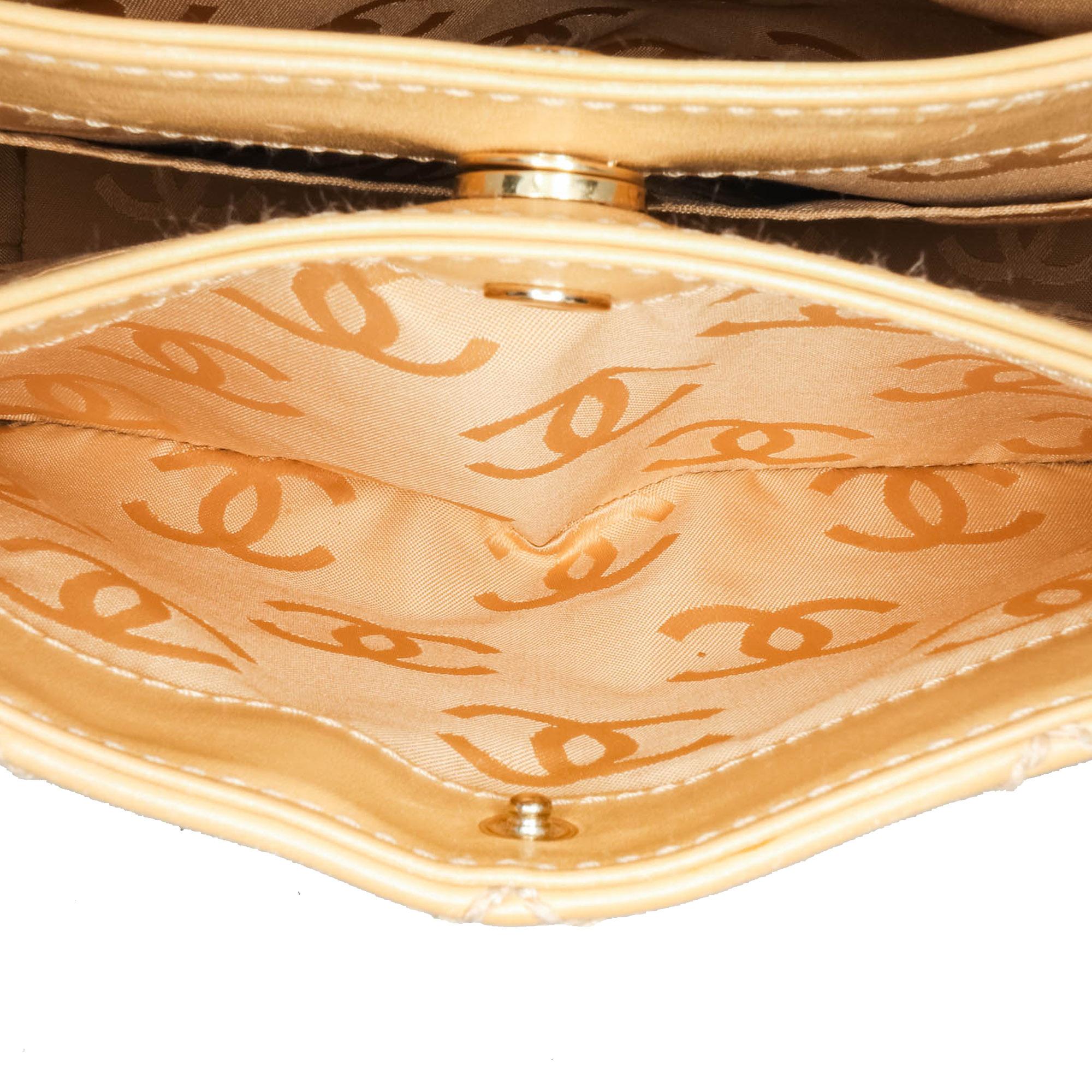 Chanel CC Wild Stitch Calfskin Handbag