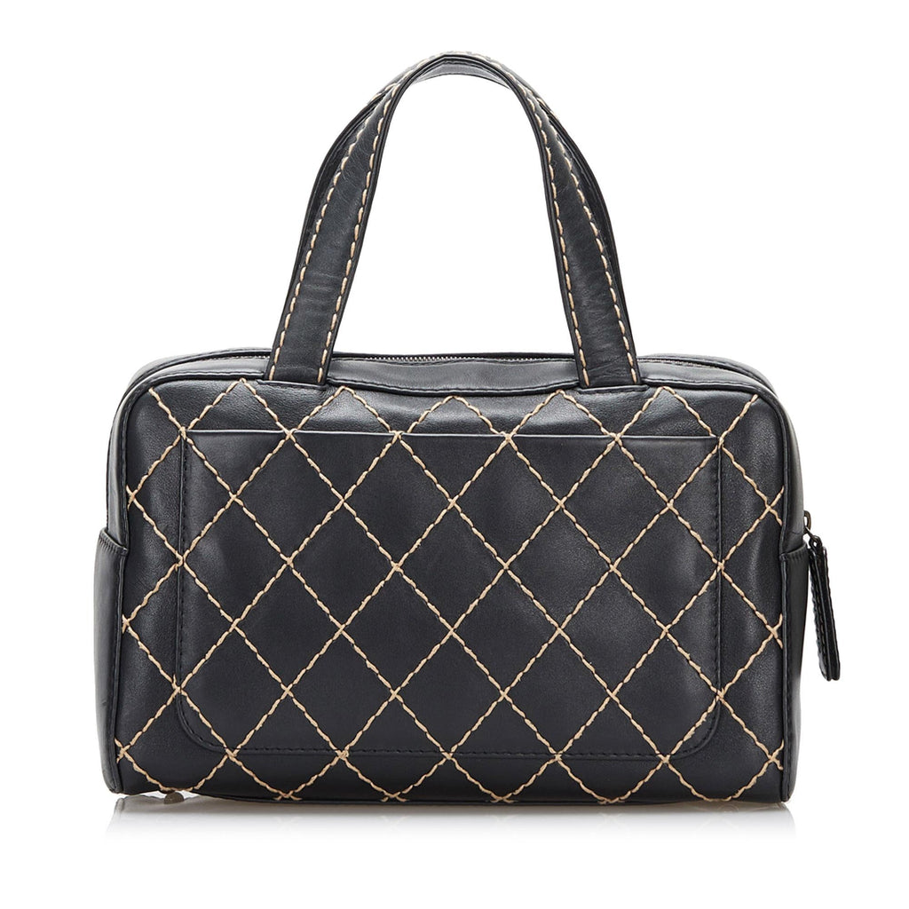 Chanel CC Wild Stitch Handbag (SHG-GrcvzM)