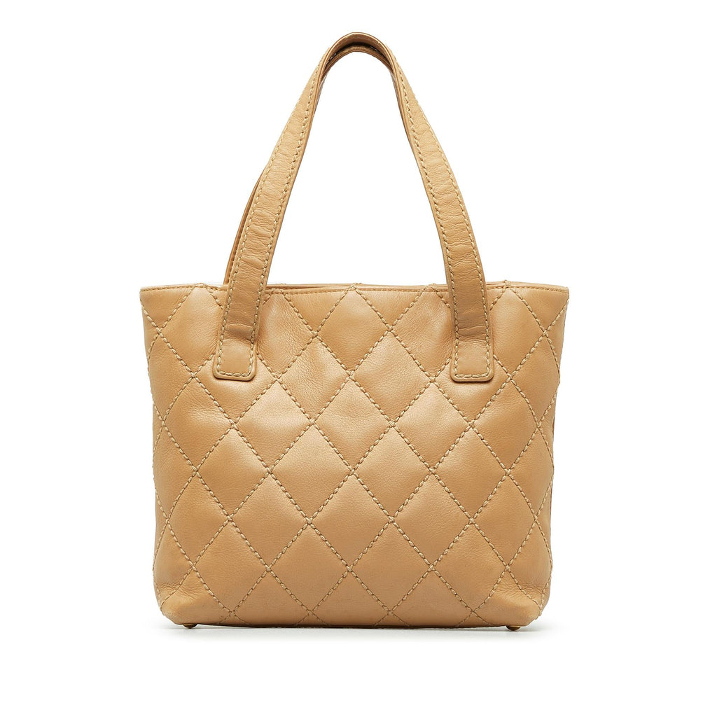 Chanel CC Wild Stitch Handbag (SHG-ccsMzT)