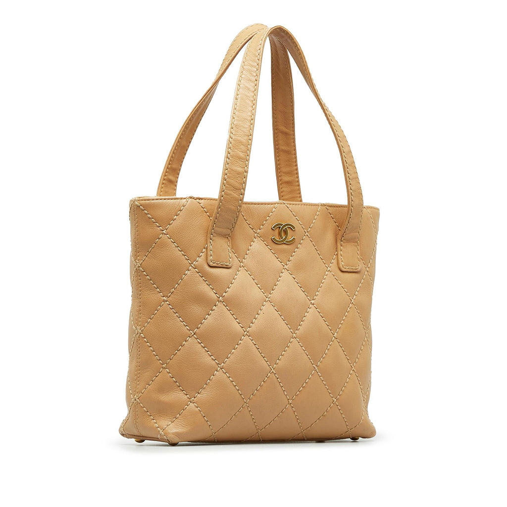 Chanel CC Wild Stitch Handbag (SHG-ccsMzT)