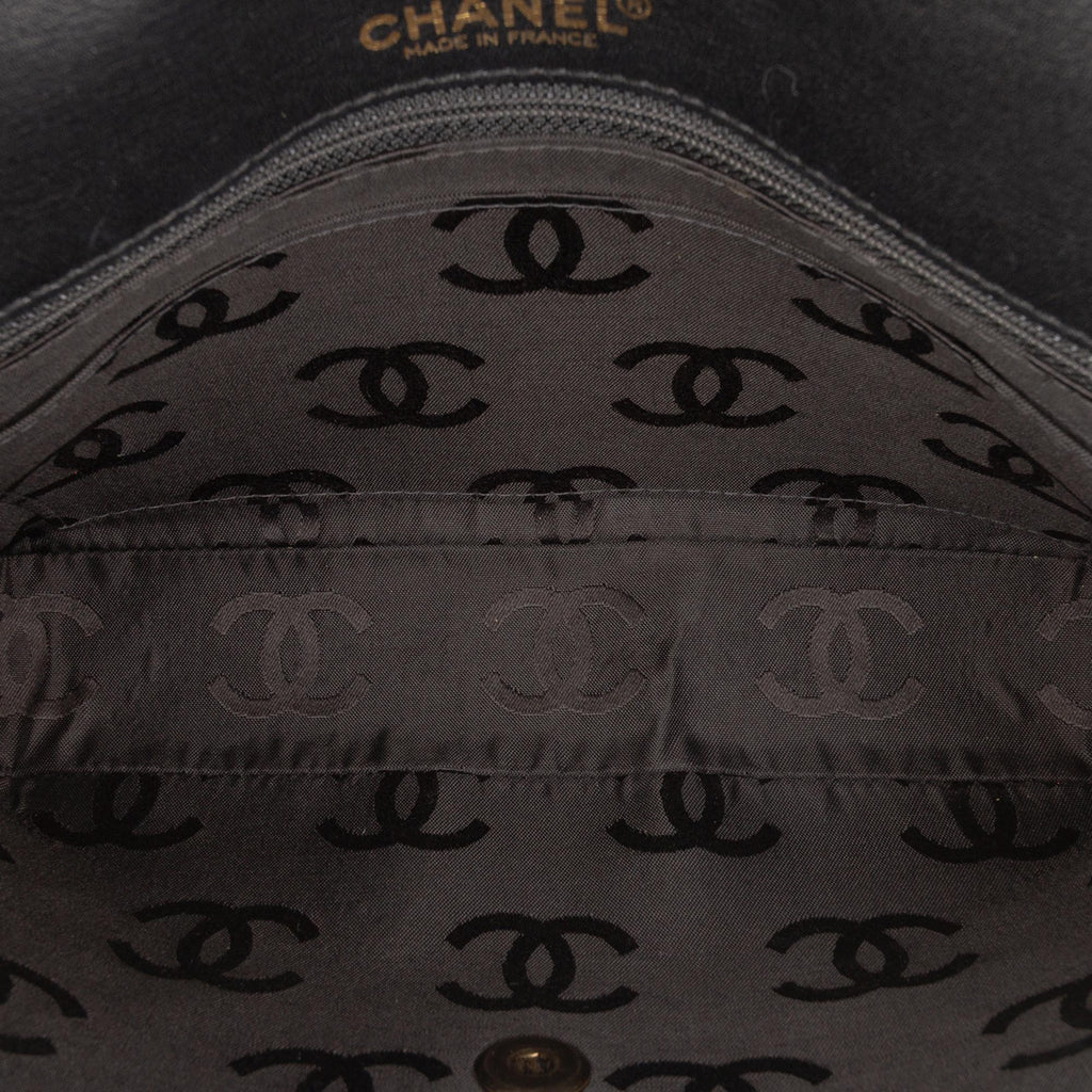 Chanel CC Wild Stitch Lambskin Flap