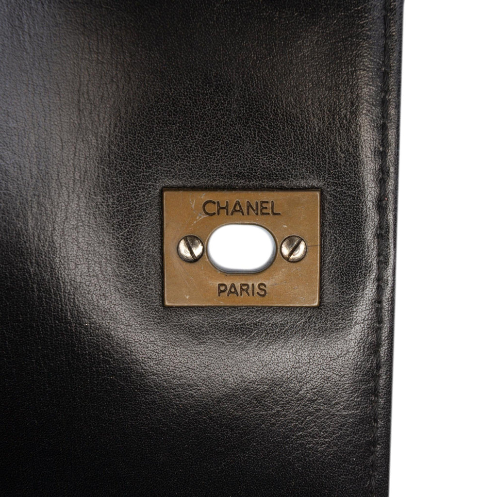 Chanel CC Wild Stitch Lambskin Flap