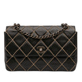 Chanel CC Wild Stitch Lambskin Flap
