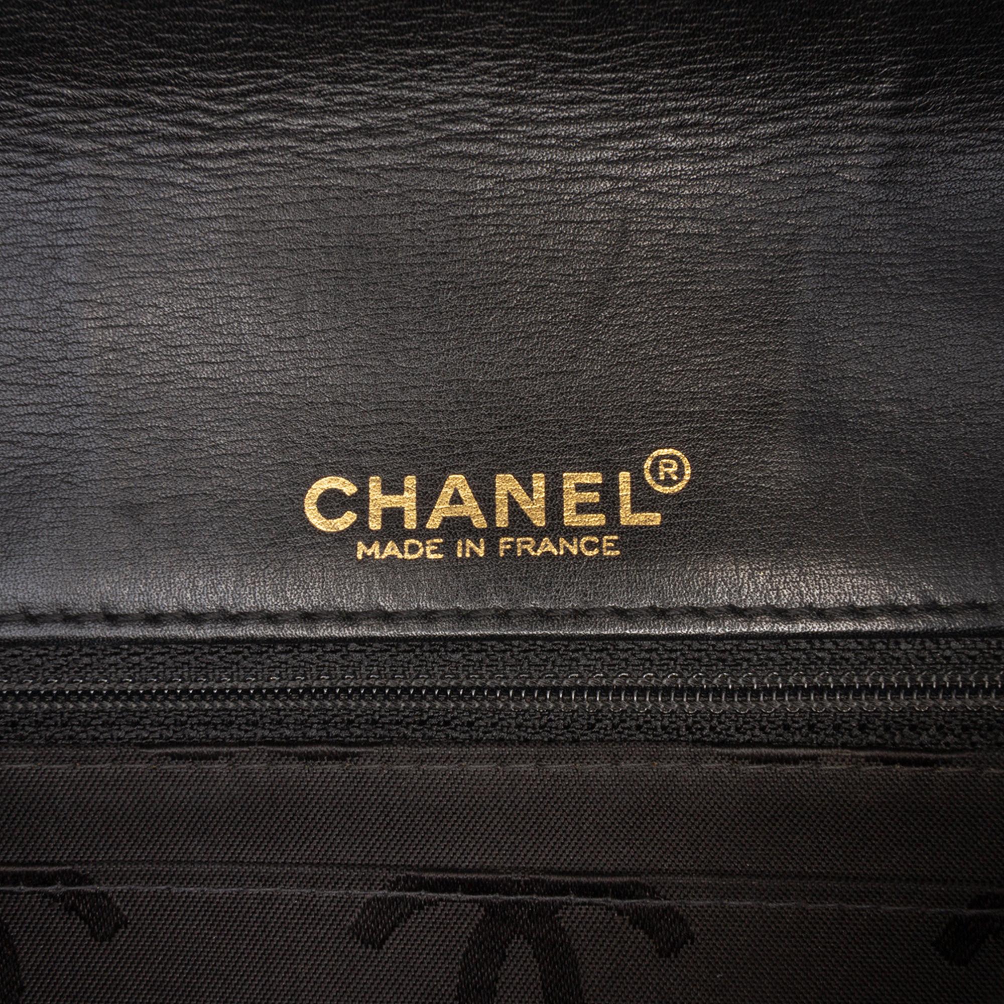 Chanel CC Wild Stitch Lambskin Flap