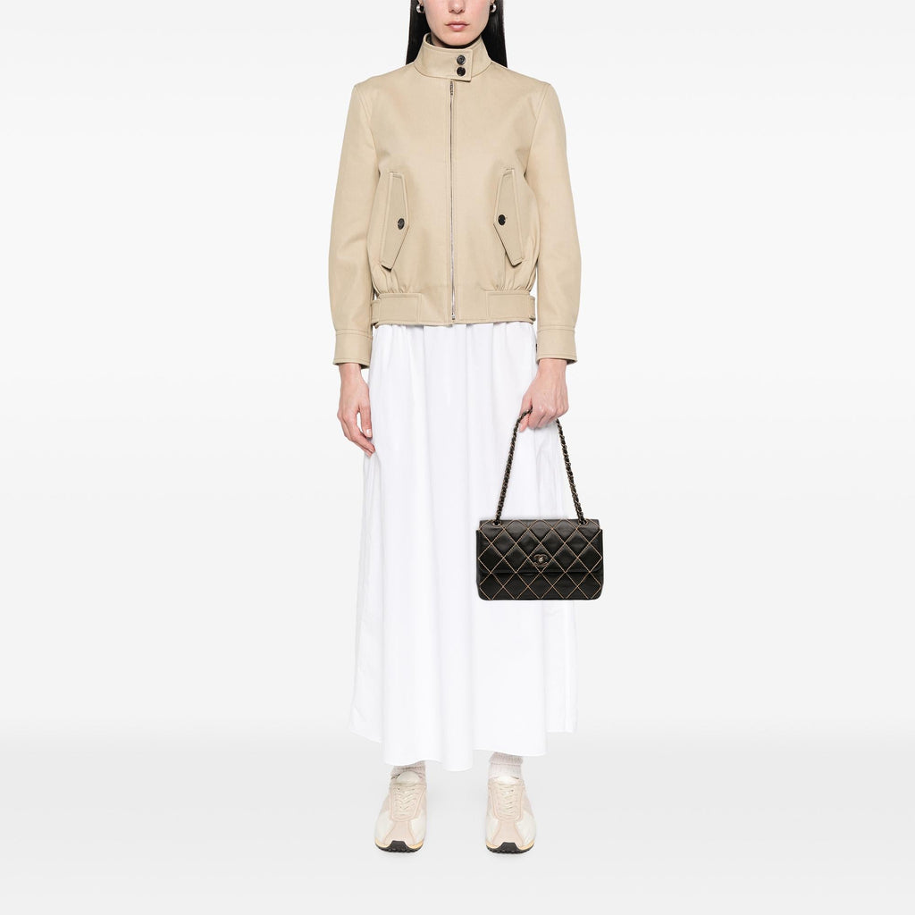 Chanel CC Wild Stitch Lambskin Flap