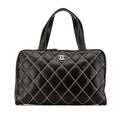 Chanel CC Wild Stitch Lambskin Handbag