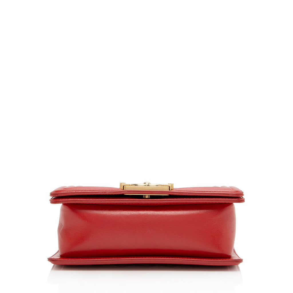 Chanel Calfskin Small Boy Bag