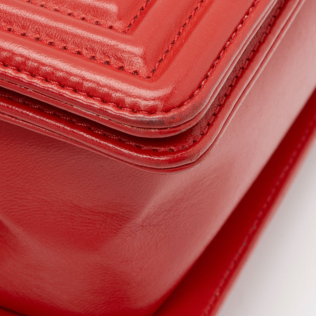Chanel Calfskin Small Boy Bag