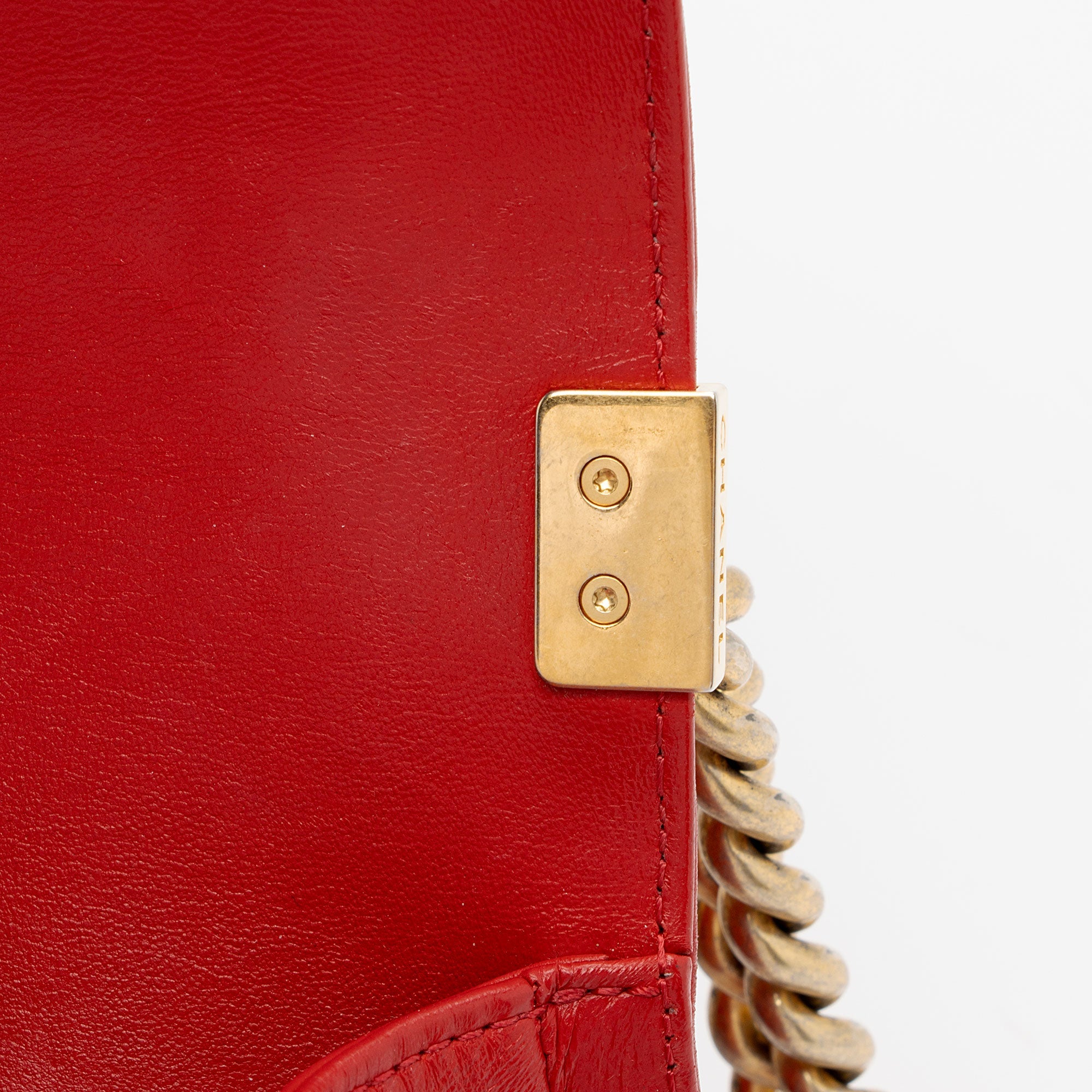 Chanel Calfskin Small Boy Bag