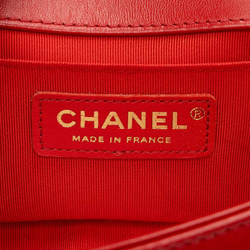 Chanel Calfskin Small Boy Bag