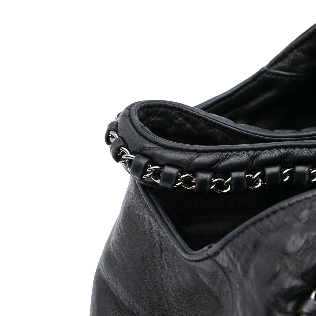 Chanel Calfskin Chain Around Hobo