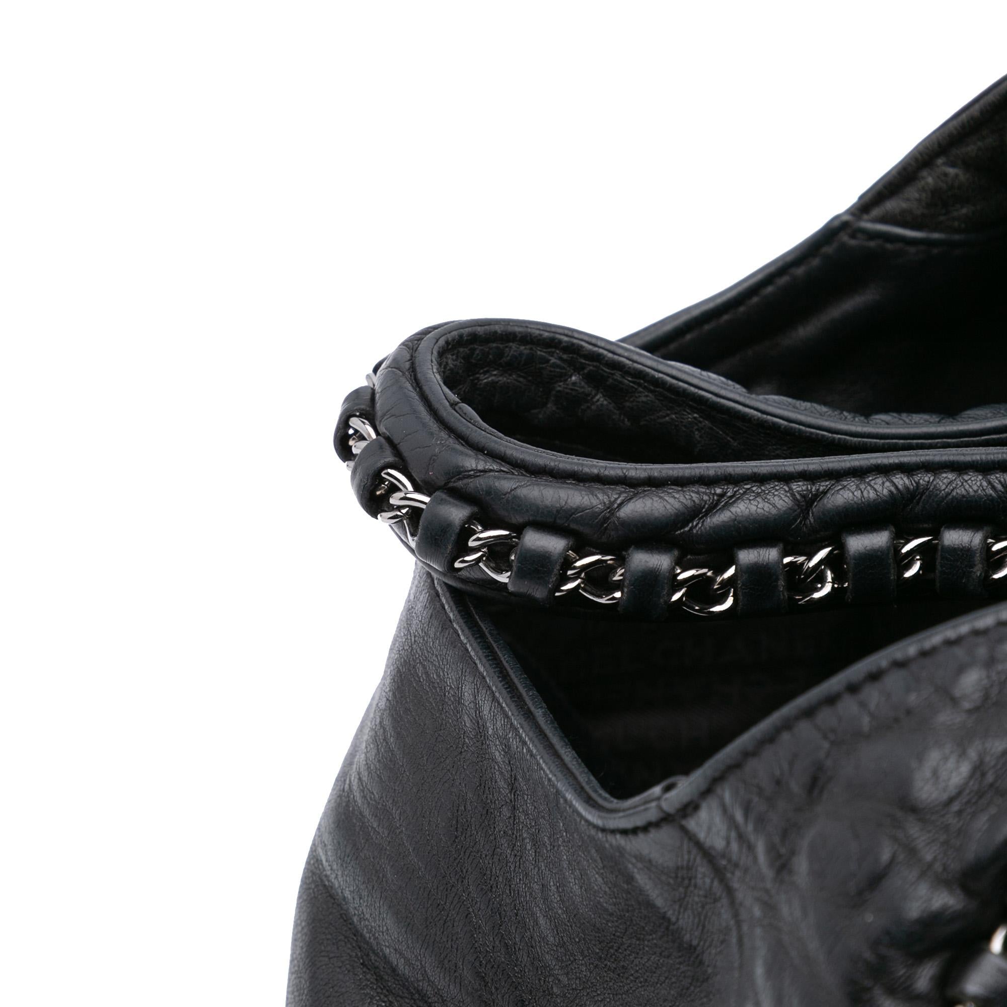 Chanel Calfskin Chain Around Hobo