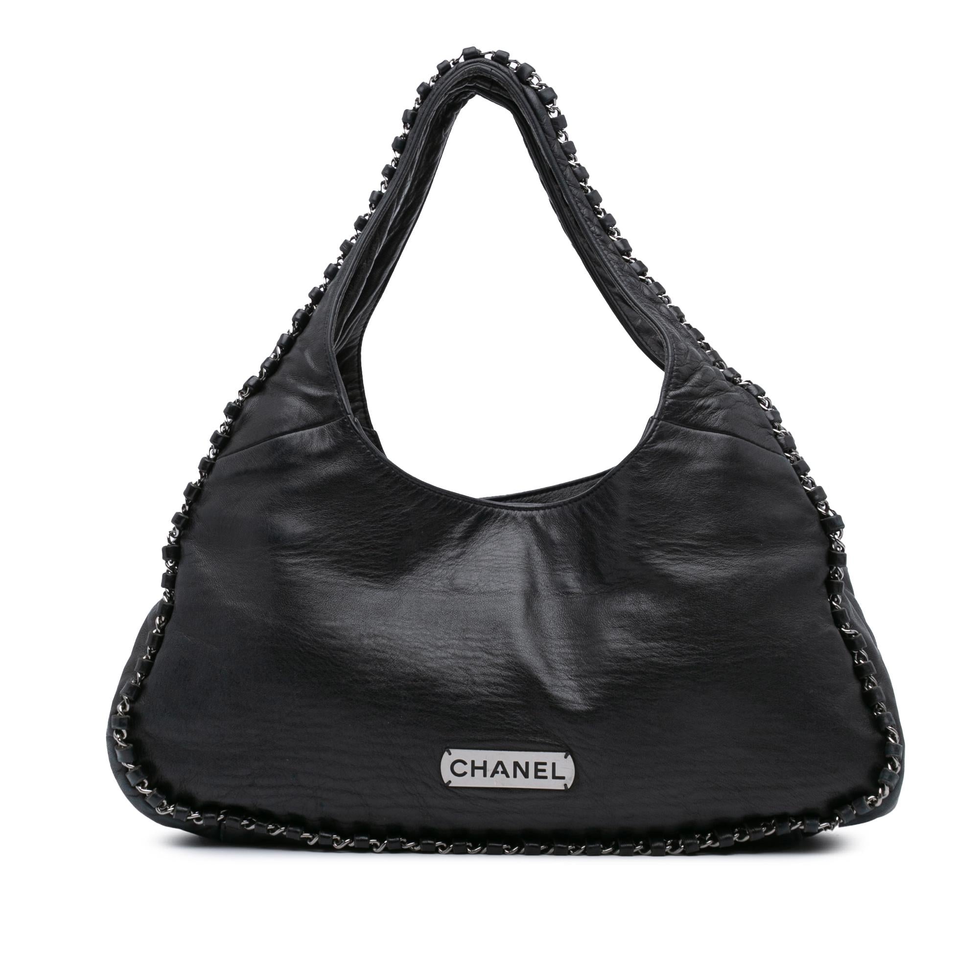 Chanel Calfskin Chain Around Hobo