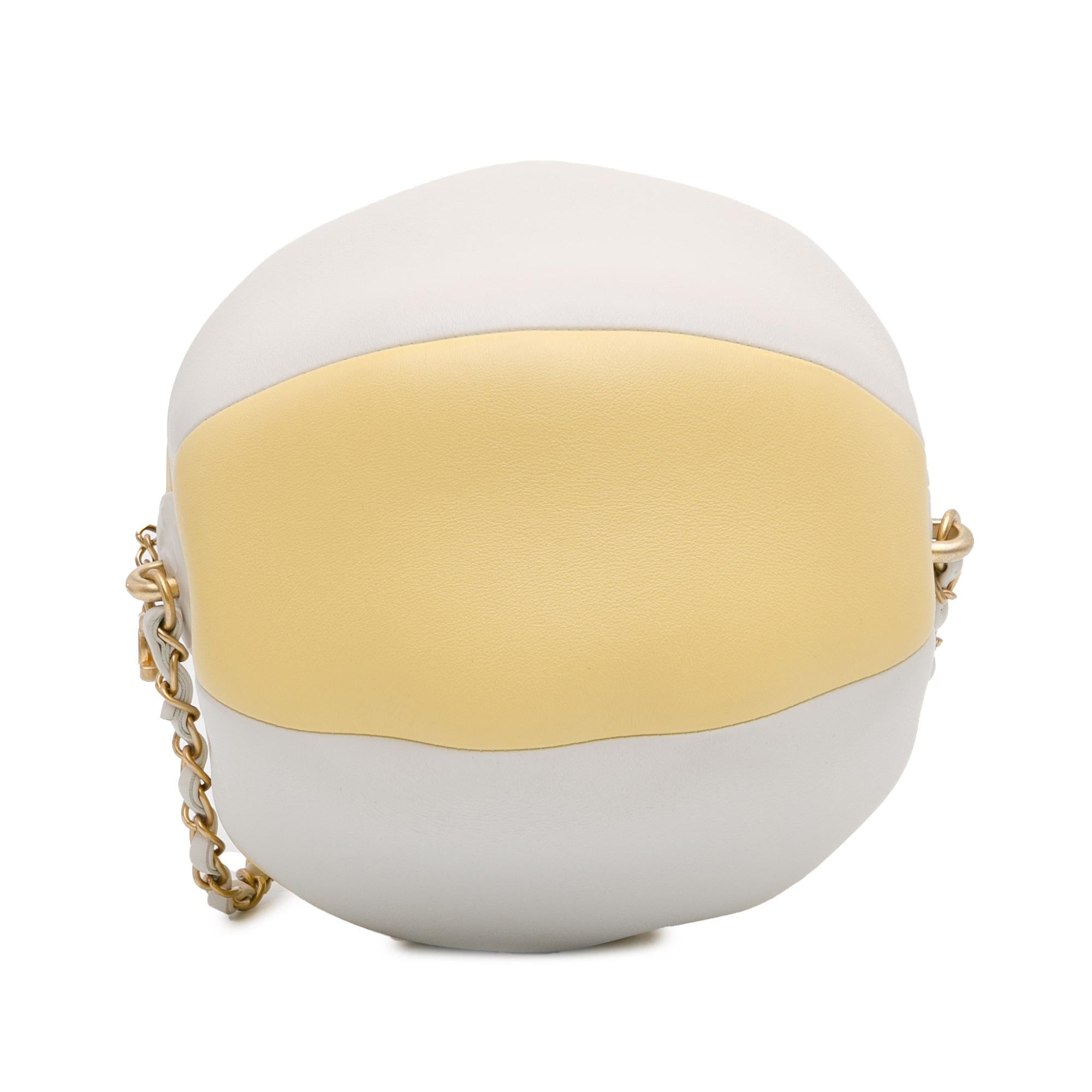 Chanel Calfskin Coco Beach Ball Bag