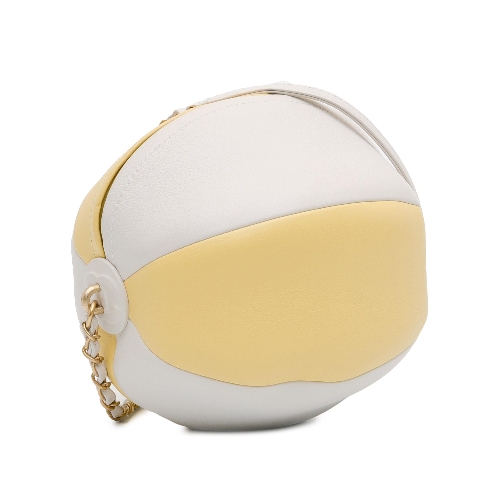 Chanel Calfskin Coco Beach Ball Bag