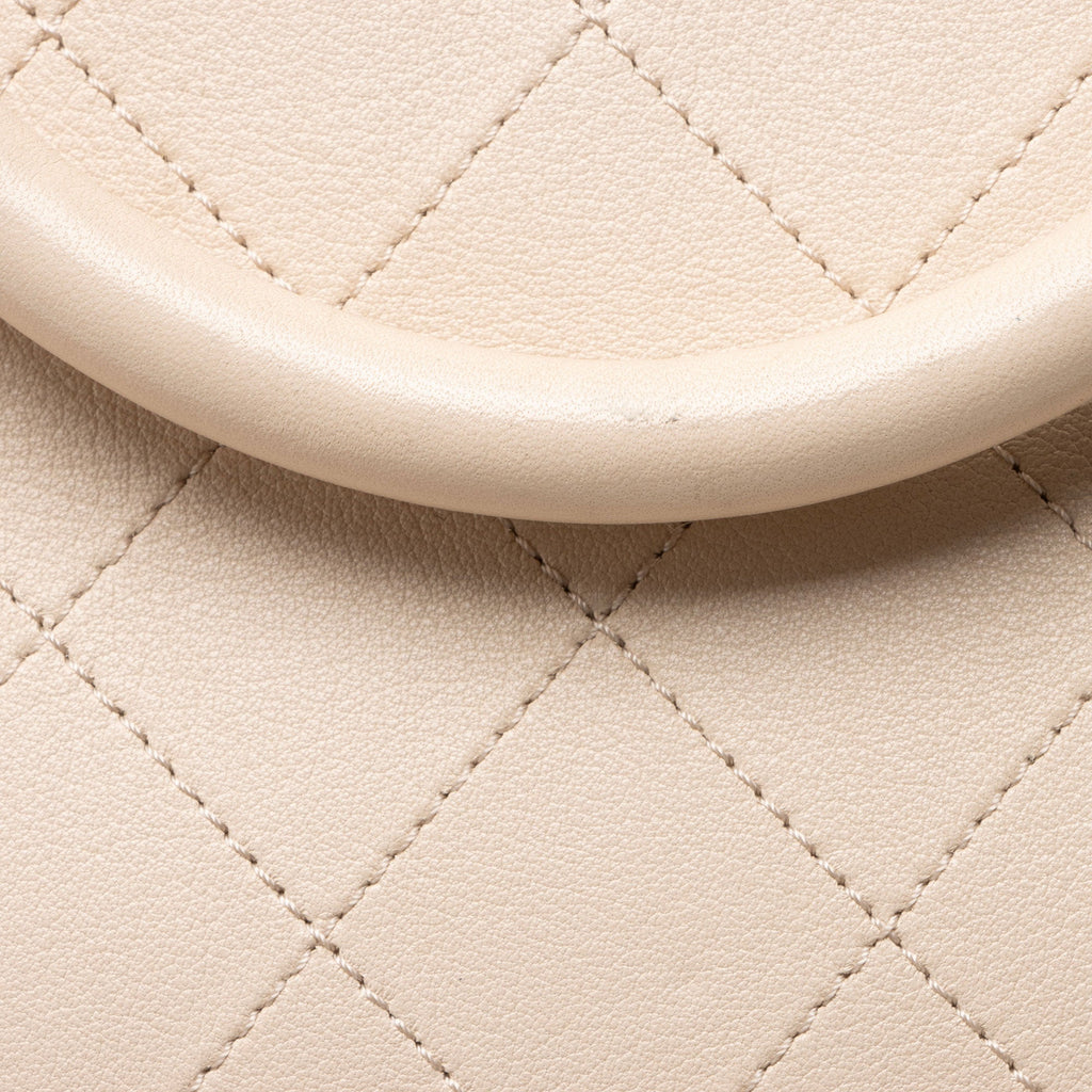 Chanel Calfskin Coco Luxe Large Shopping Tote