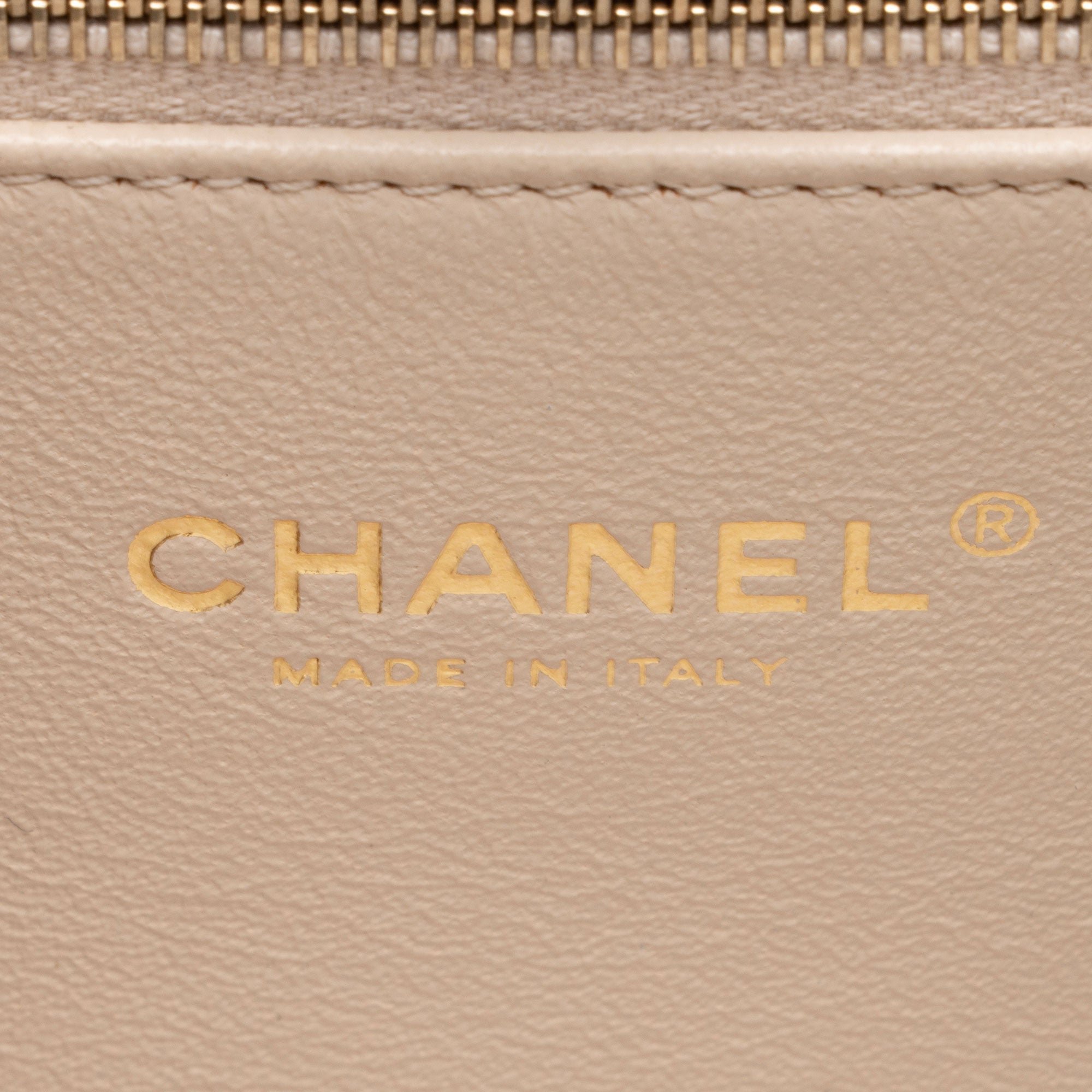 Chanel Calfskin Coco Luxe Large Shopping Tote